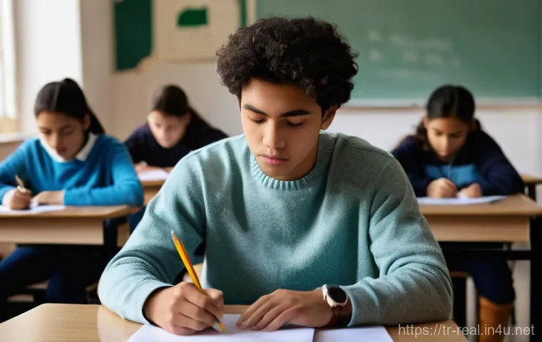 공인중개사 시험 당일 유의사항 - **Prompt:** A detailed shot of a well-organized desk belonging to a diligent student (around 17-19 y... 공인중개사 시험 당일 유의사항 - **Prompt:** A detailed shot of a well-organized desk belonging to a diligent student (around 17-19 y...