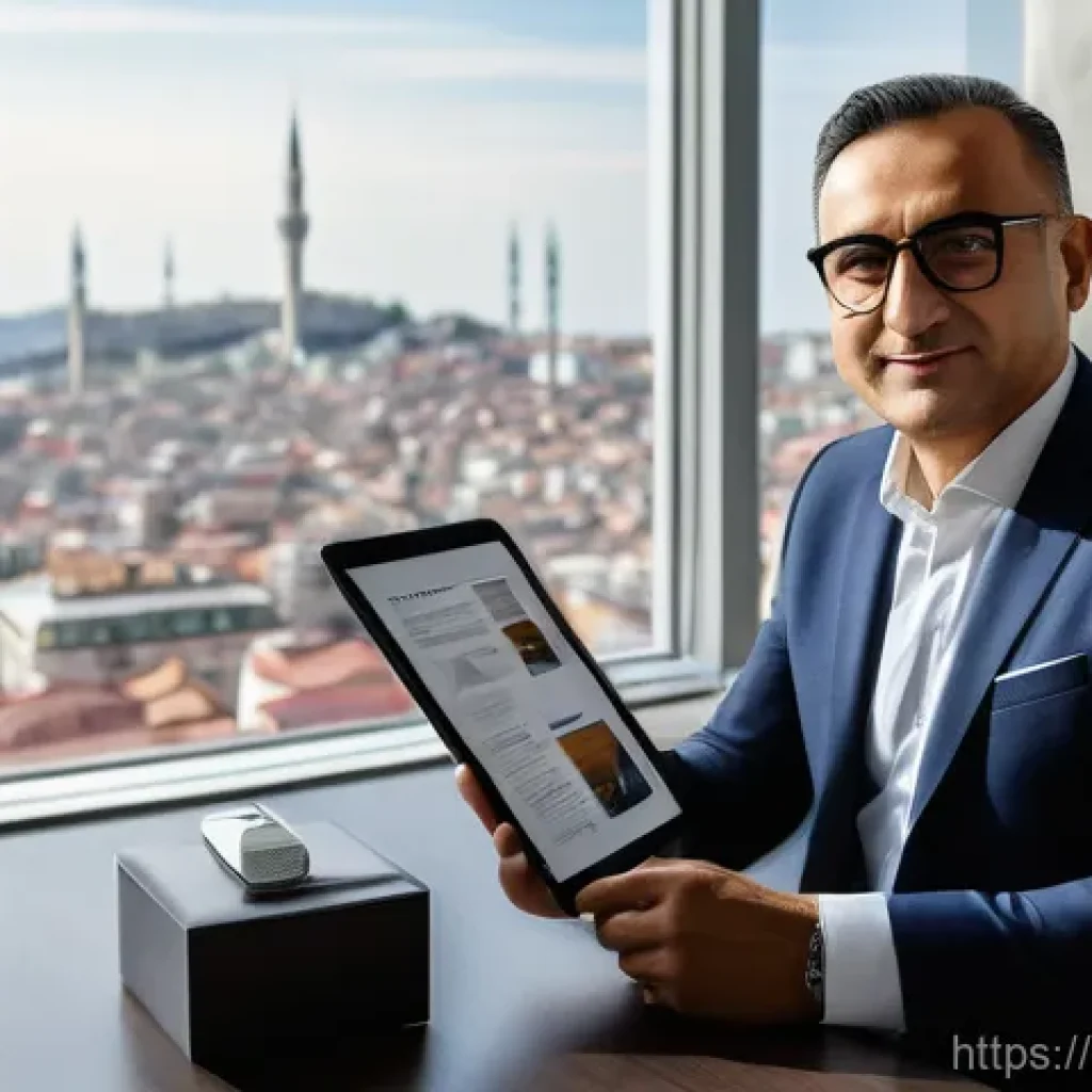 공인중개사 시험 응시생을 위한 꿀팁 - **Prompt:** A confident and professional Turkish real estate consultant, either male or female, in a...