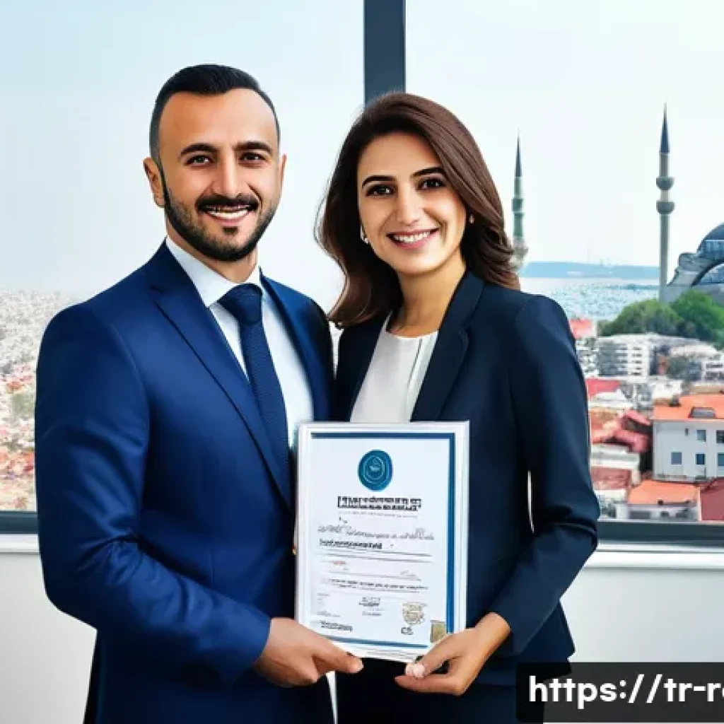공인중개사 시험 대비 최신 기법과 관련 사례 연구 - **A highly professional and trustworthy Turkish real estate consultant, dressed in smart, contempora...