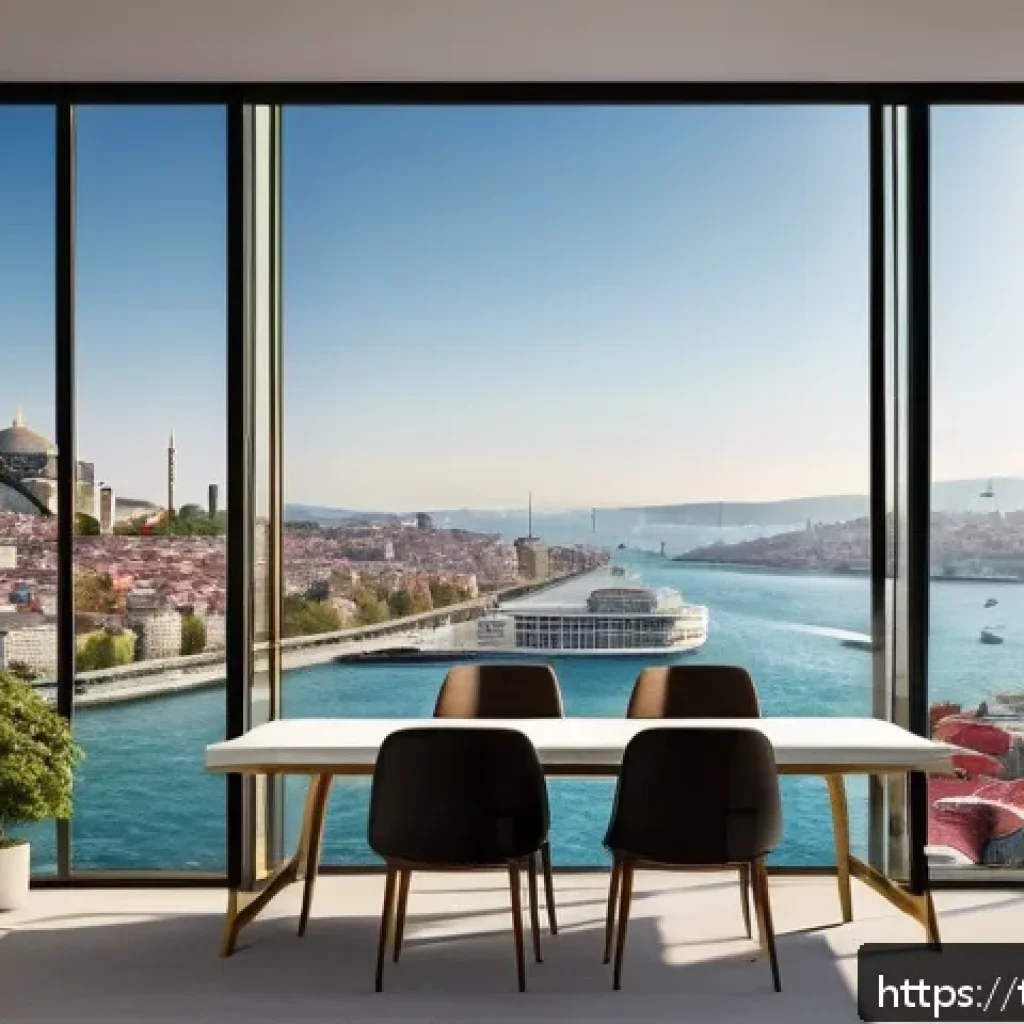 공인중개사 시험 대비 사례 중심 학습법 - A professional real estate agent in modern Istanbul office, analyzing diverse property types includi...